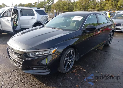 2019 Honda Accord Sport z USA, uszkodzony, nr VIN 1HGCV1F37KA142219